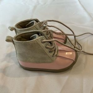 KIDS' BABY DEER JUDE CRIB SHOE DUCK BOOTS SIZE 5 TODDLER